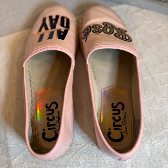 Circus by Sam Edelman Leni "Rosé All Day" espadrille flat. Women’s Size 9.5 - Picture 4 of 8